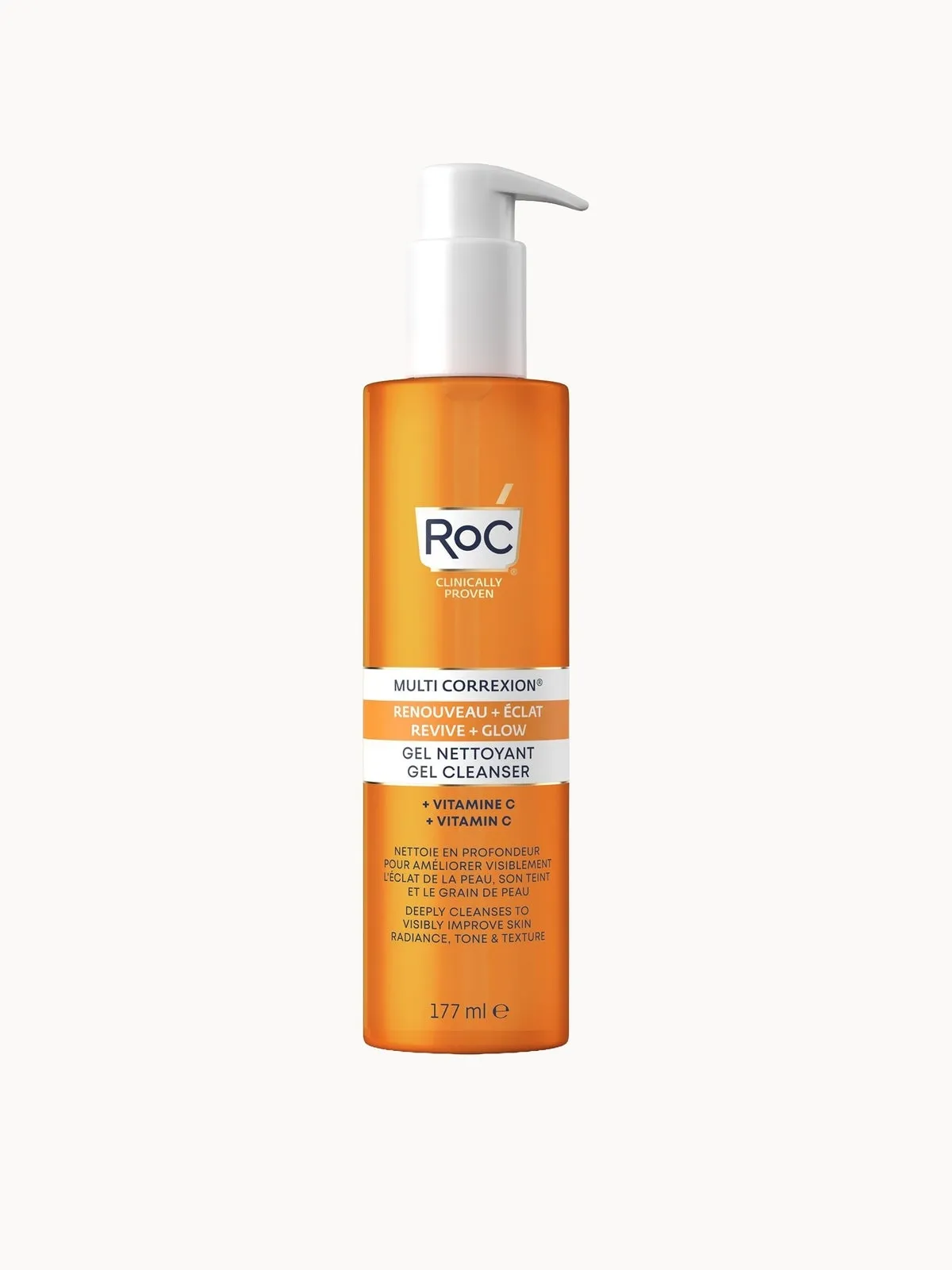 RoC Multi Correxion Revive and Glow Gel Cream Cleanser 177ml