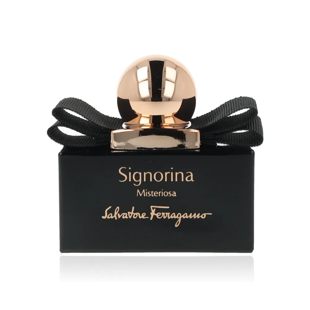 Salvatore Ferragamo Signorina Misteriosa - *For Clearance - Brand new, sealed item with minor packaging damage caused by rain moisture. The product remains pristine. Eau de Parfum 30ml