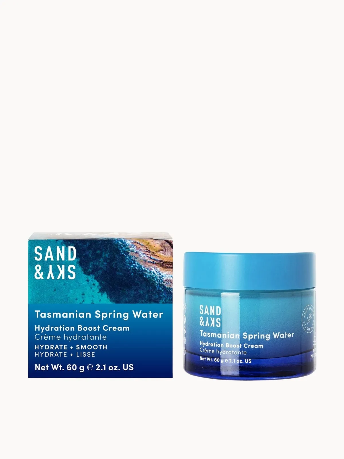 Sand & Sky Tasmanian Water Hydration Boost Cream