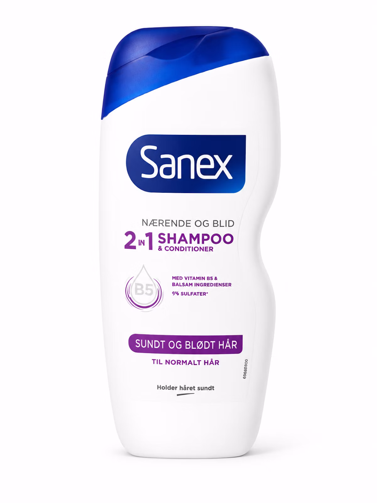 Sanex Shampoo Med Balsam 2-In-1 250 ml