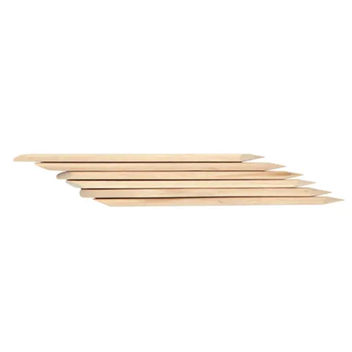 Sincero Salon Wooden Manicure Sticks 6 pcs 115mm