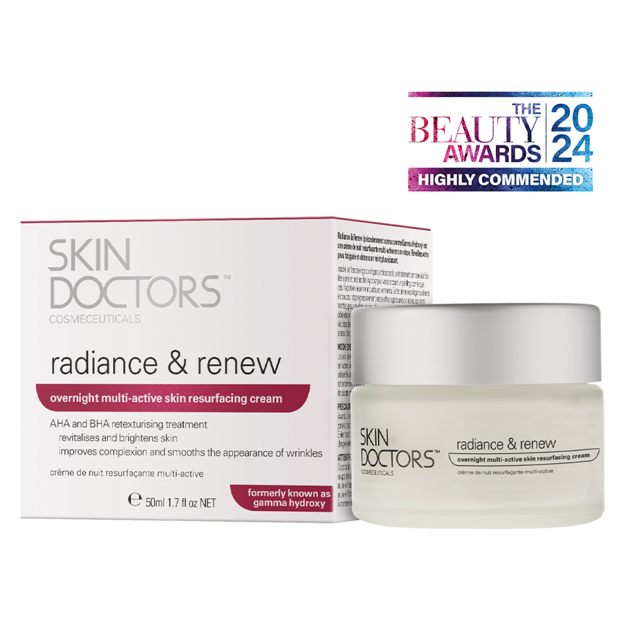 Skin Doctors Radiance & Renew Cream 50ml