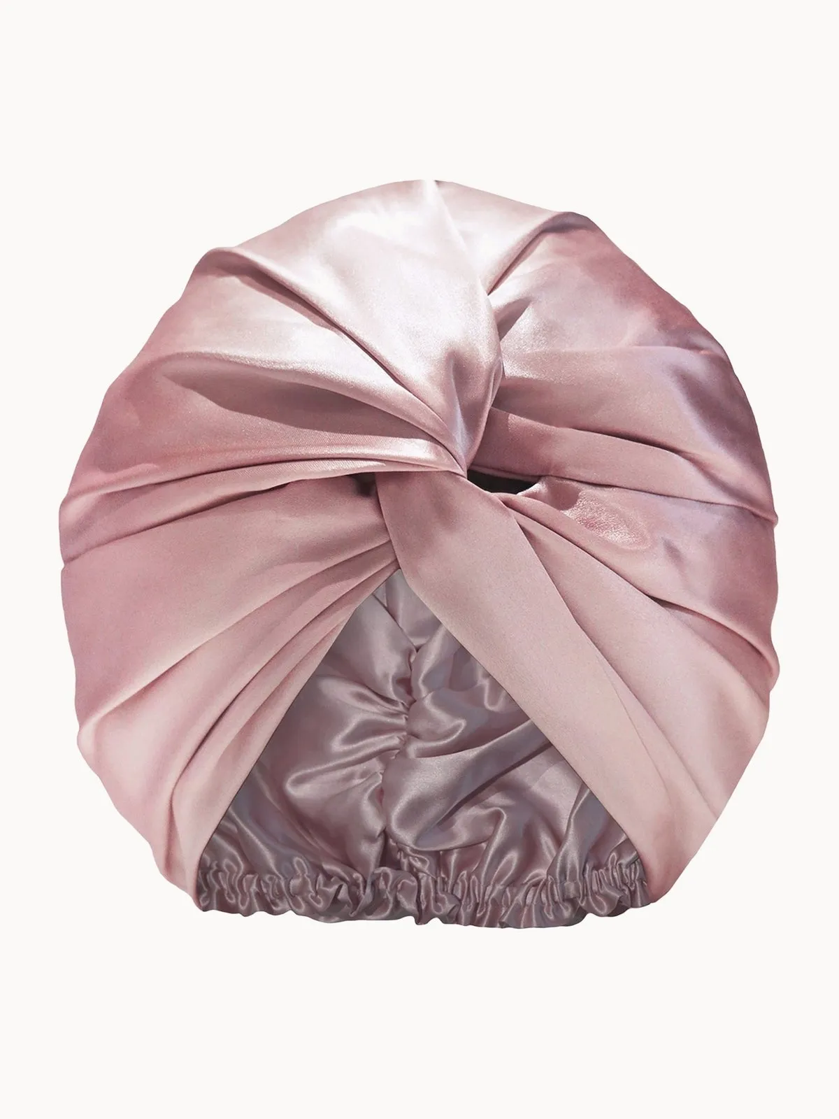 Slip Pure Silk Turban (Various Colours) - Pink