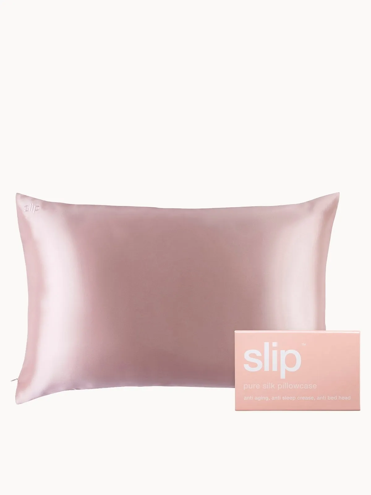 Slip Silk Pillowcase - Queen - Pink