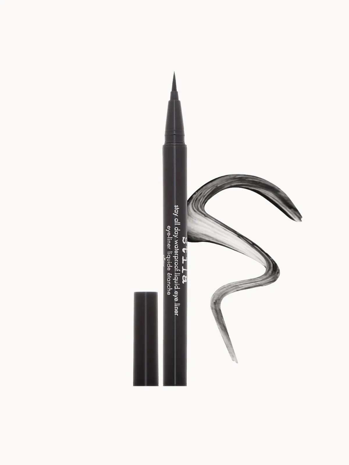 Stila Stay All Day Waterproof Liquid Eye Liner 0.5g - carbon black