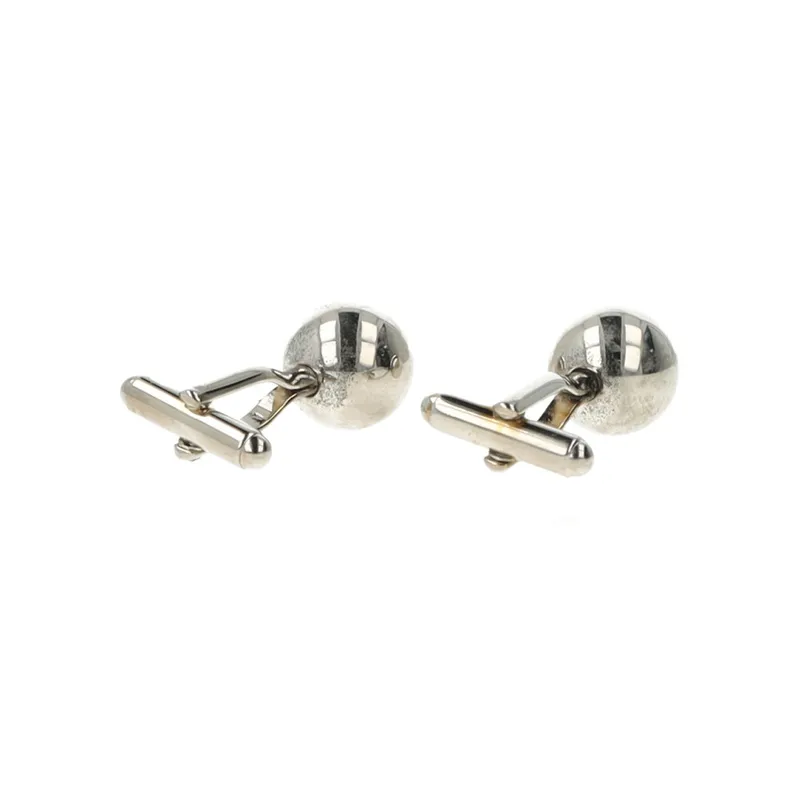 STY For Men Cufflinks Metal Ball