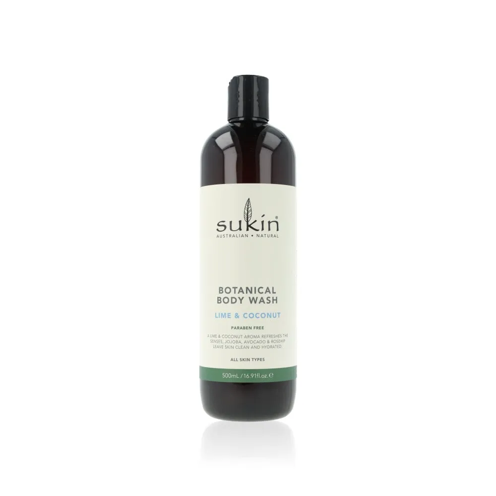 Sukin Lime & Coconut Body Wash 500ml