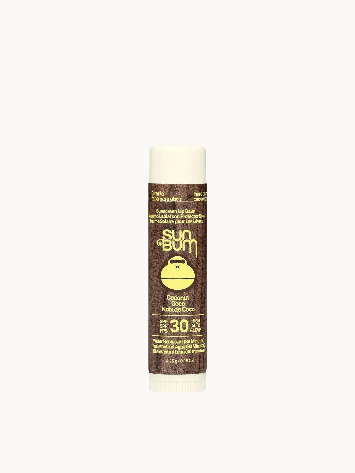 Sun Bum Original SPF30 Lip Balm 4.25g (Various Options) - Coconut