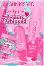 Sunkissed Sunkissed Candy Frost Beauty Whipped Gift Set 250ml Shower Whip Candy Frost Shower Foam + 90ml Frosted Mist Candy Frost Hair & Body Mist + 200g Butter Whip Candy Frost Body Butter