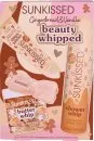 Sunkissed Sunkissed Gingerbread & Vanilla Beauty Whipped Gift Set 60ml Hand Cream + 200g Butter Whip Sweet Vanilla Body Butter + 250ml Shower Whip Gingerbread Shower Foam 1x Headband