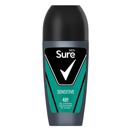 Sure Men Anti-Perspirant Sensitive Roll-On – 50 ml