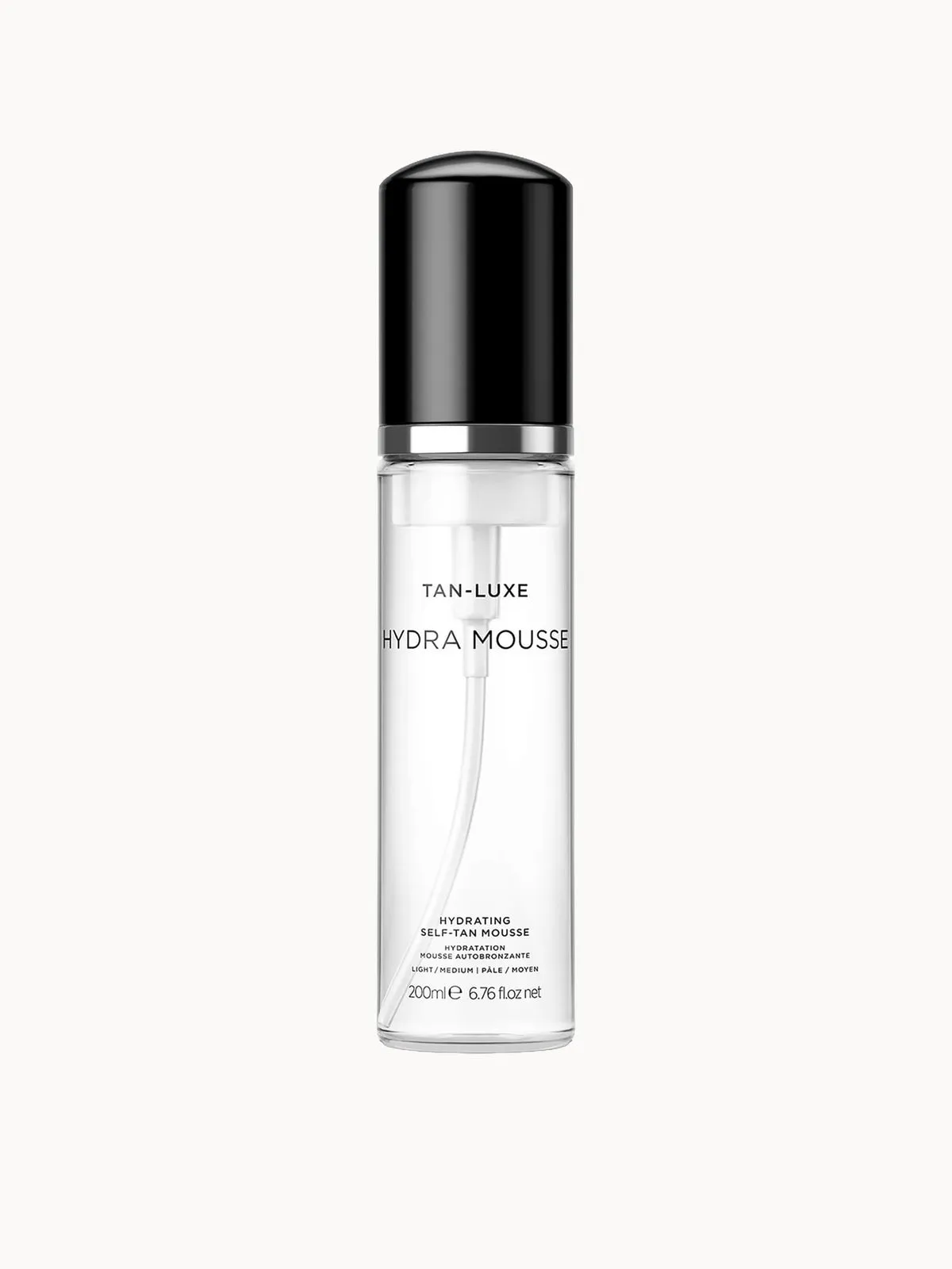 Tan-Luxe Hydra Mousse Hydrating Self-Tan Mousse 200ml - Light