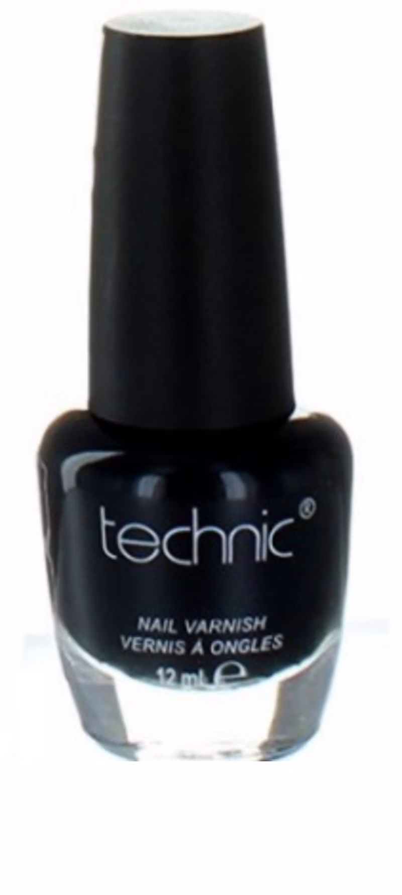 Technic Nail Polish Jet Black 12 ml