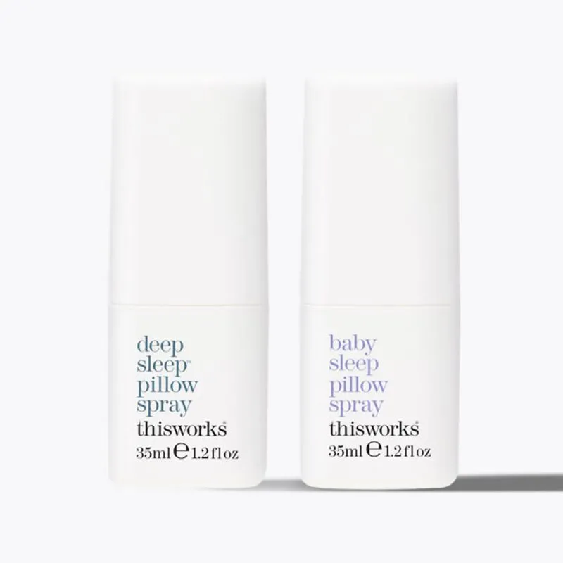 This Works - Parent and Baby Sleep Duo: Baby Sleep Pillow Spray (35ml) and Deep Sleep Pillow Spray (35ml)