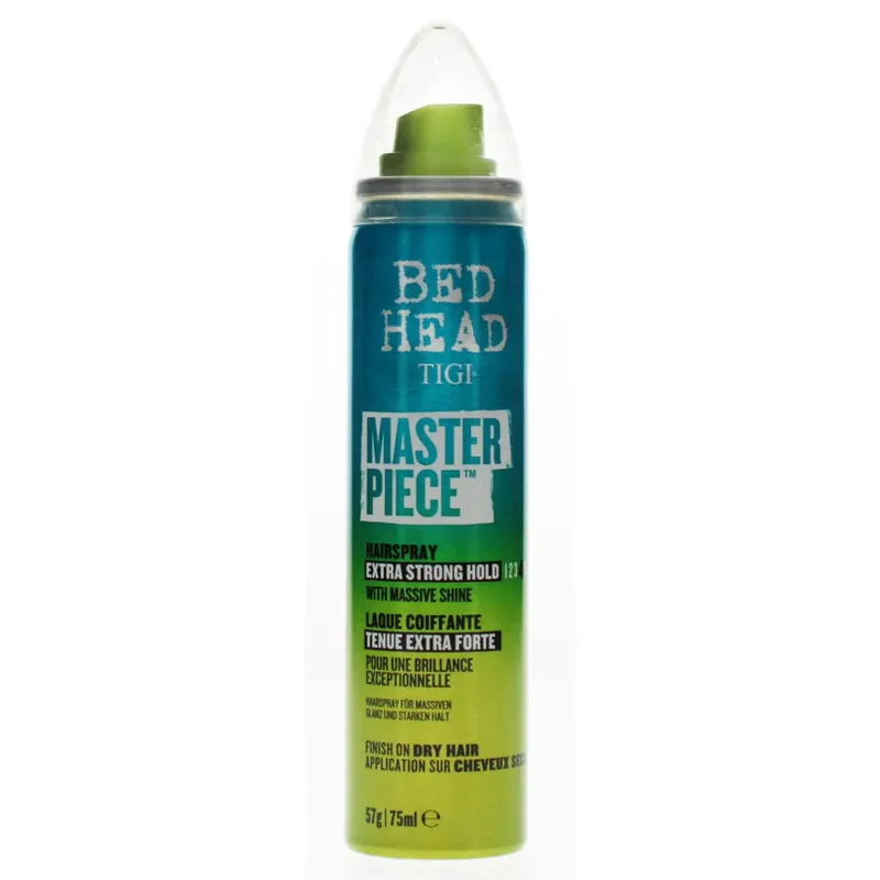 TIGI - Bed Head Masterpiece Shiny Hairspray for Strong Hold and Shine (75ml)