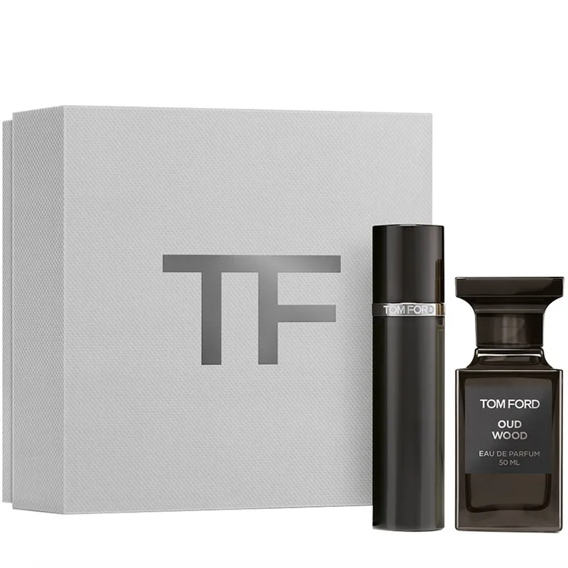Tom Ford Oud Wood Eau de Parfum 50ml Spray + 10ml Set