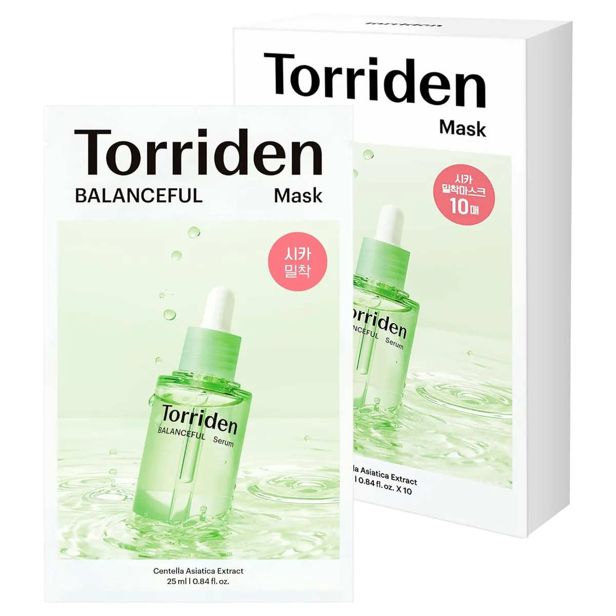 Torriden - Balanceful Cica Mask Pack (25 x 10pcs) (Damaged Box)