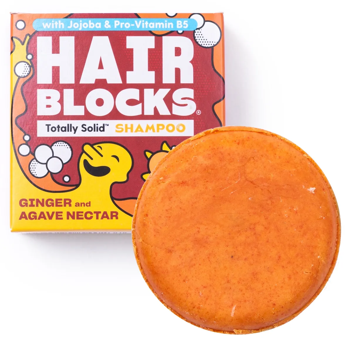 Solid Shampoo: Ginger & Agave Nectar