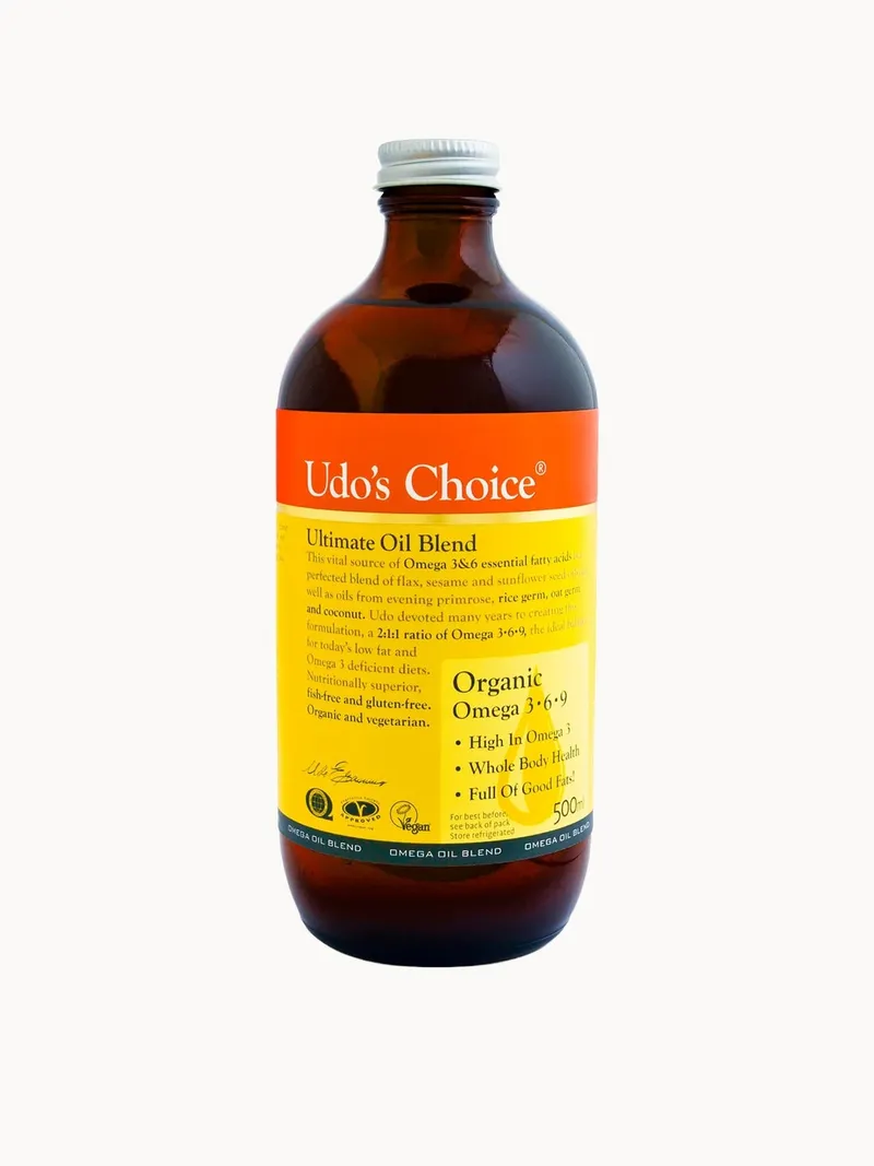 Udo's Choice Organic Ultimate Oil Blend (Various Sizes) - 250ml