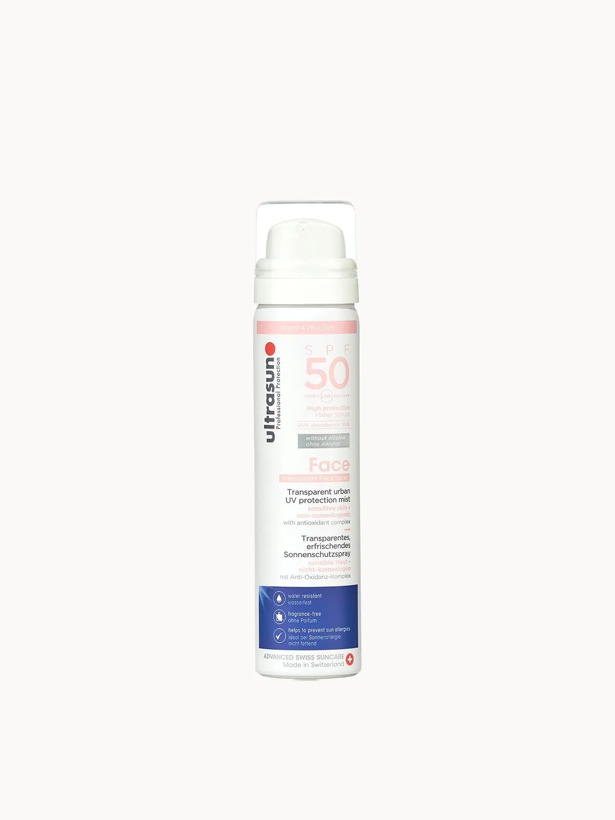 Ultrasun SPF50 UV Face & Scalp Mist 75ml