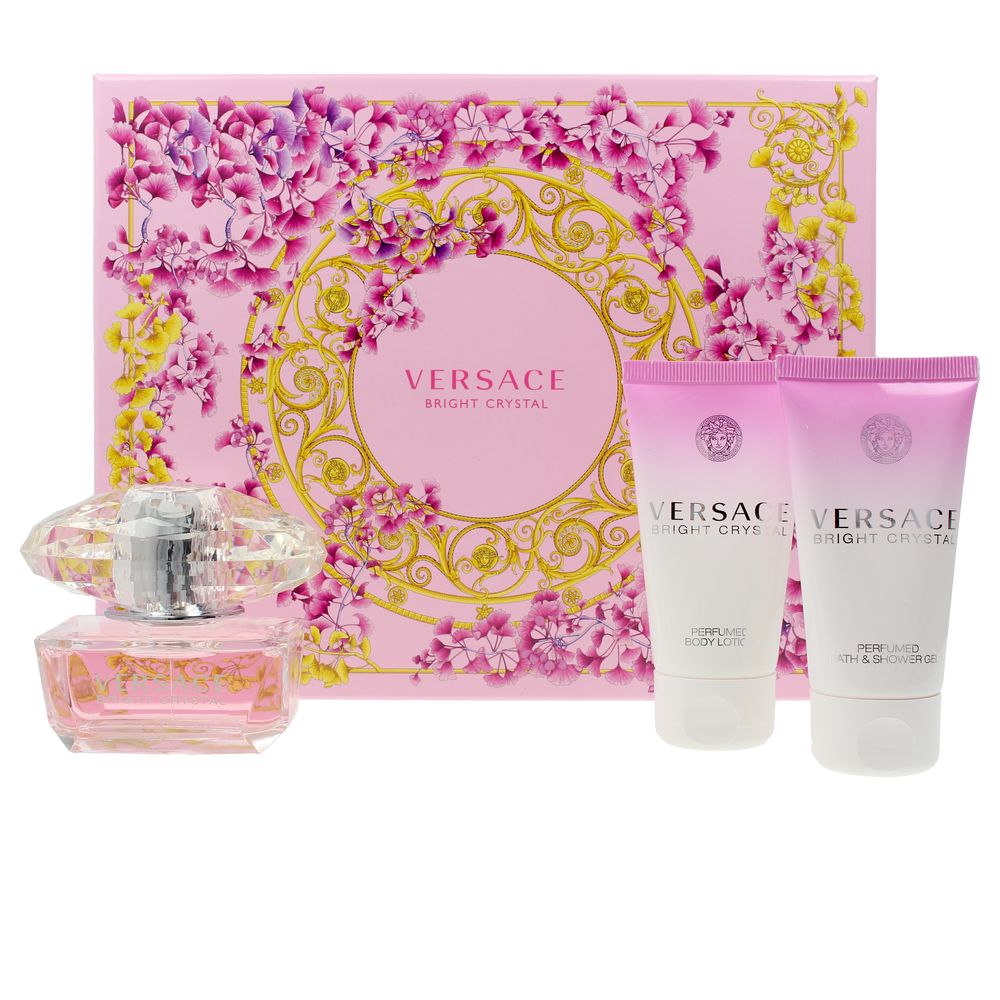Versace Bright Crystal Eau de Toilette 50ml Spray Gift Set