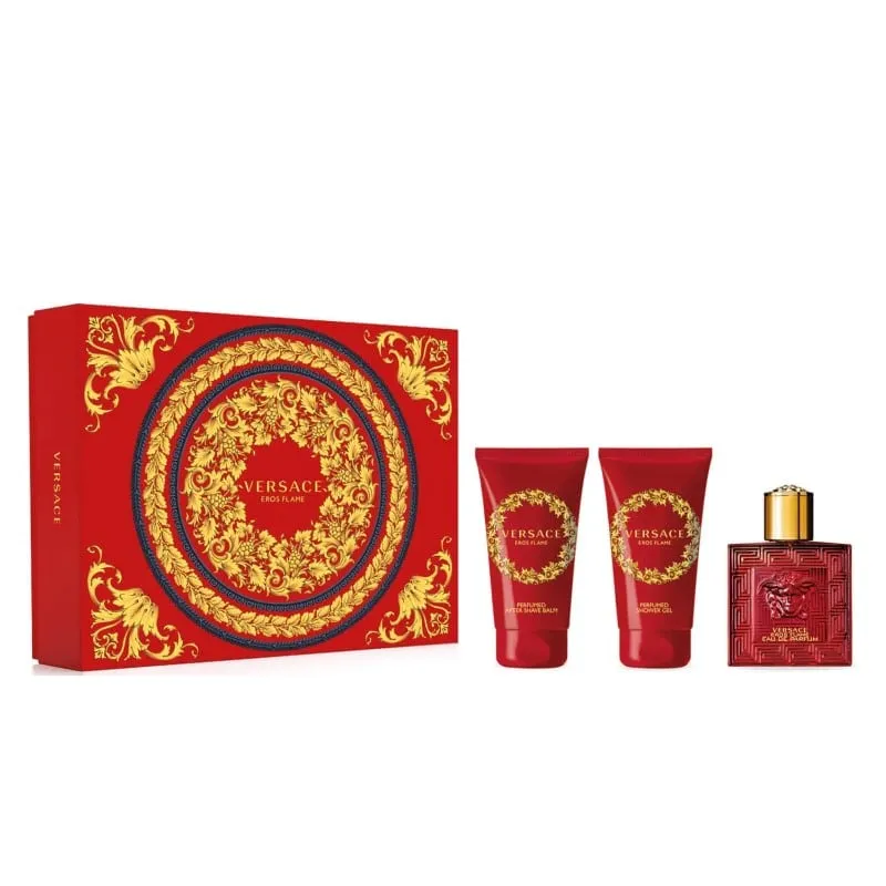 Versace Eros Flame Eau de Parfum 50ml Spray Set