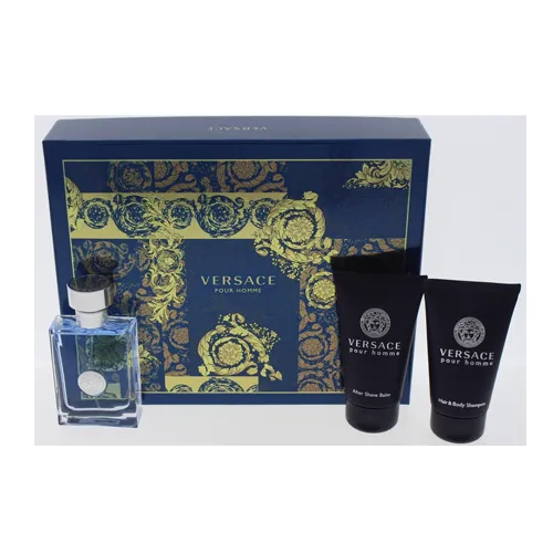 Versace Pour Homme Eau de Toilette 50ml Spray Gift Set
