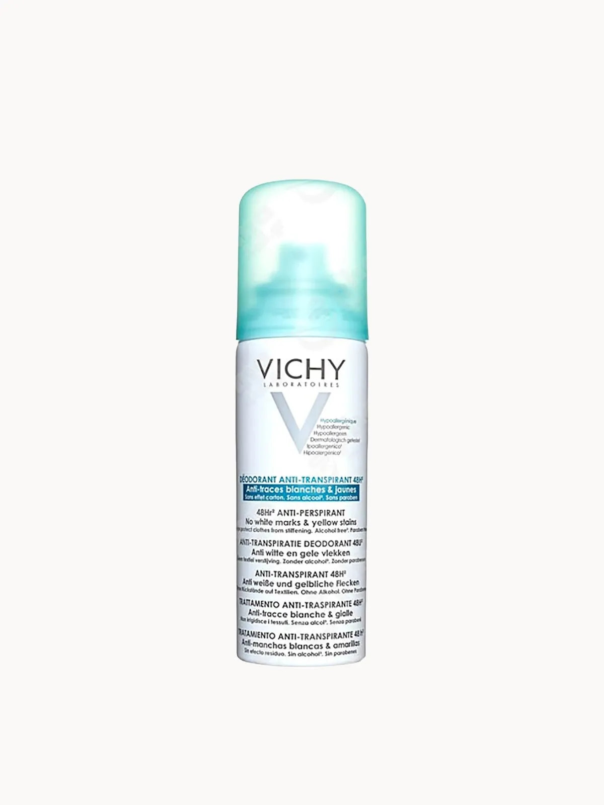 VICHY Deodorant 48Hour Aerosol No Marks Anti-Perspirant 125ml