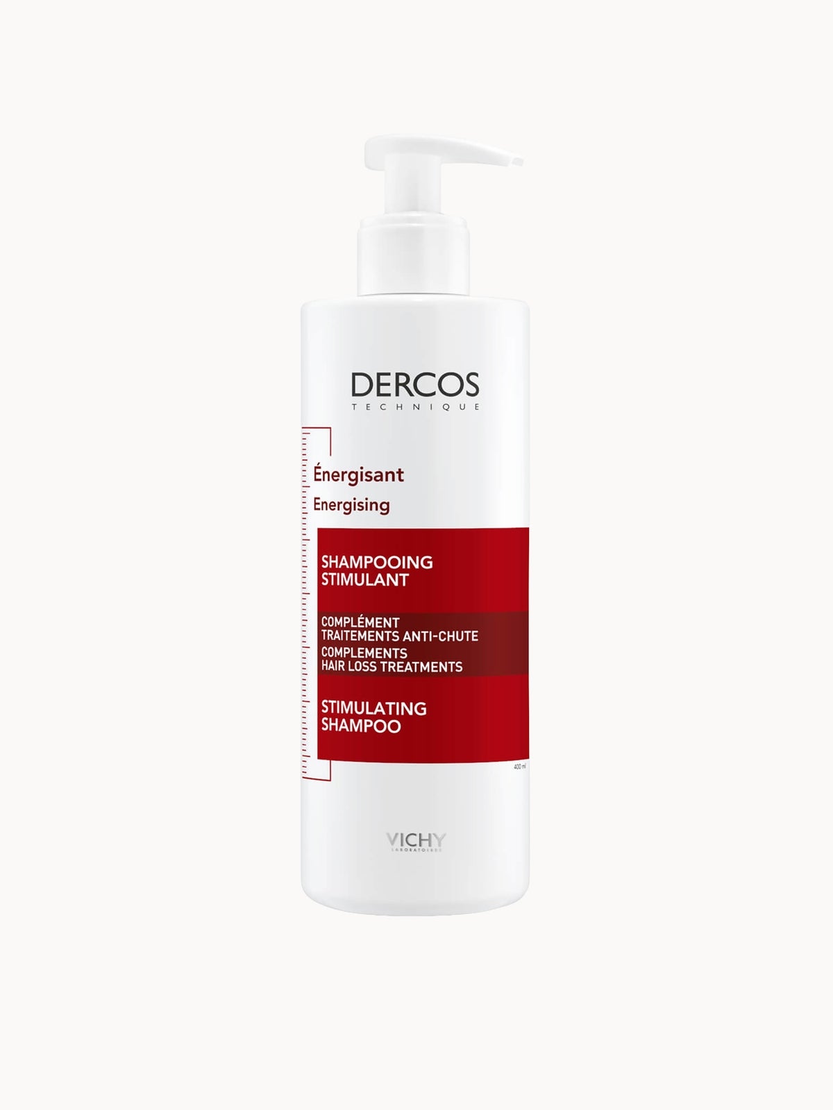 Vichy Dercos Anti-Hair Loss Shampoo for Weak Hair and Sensitive Scalps 390ml