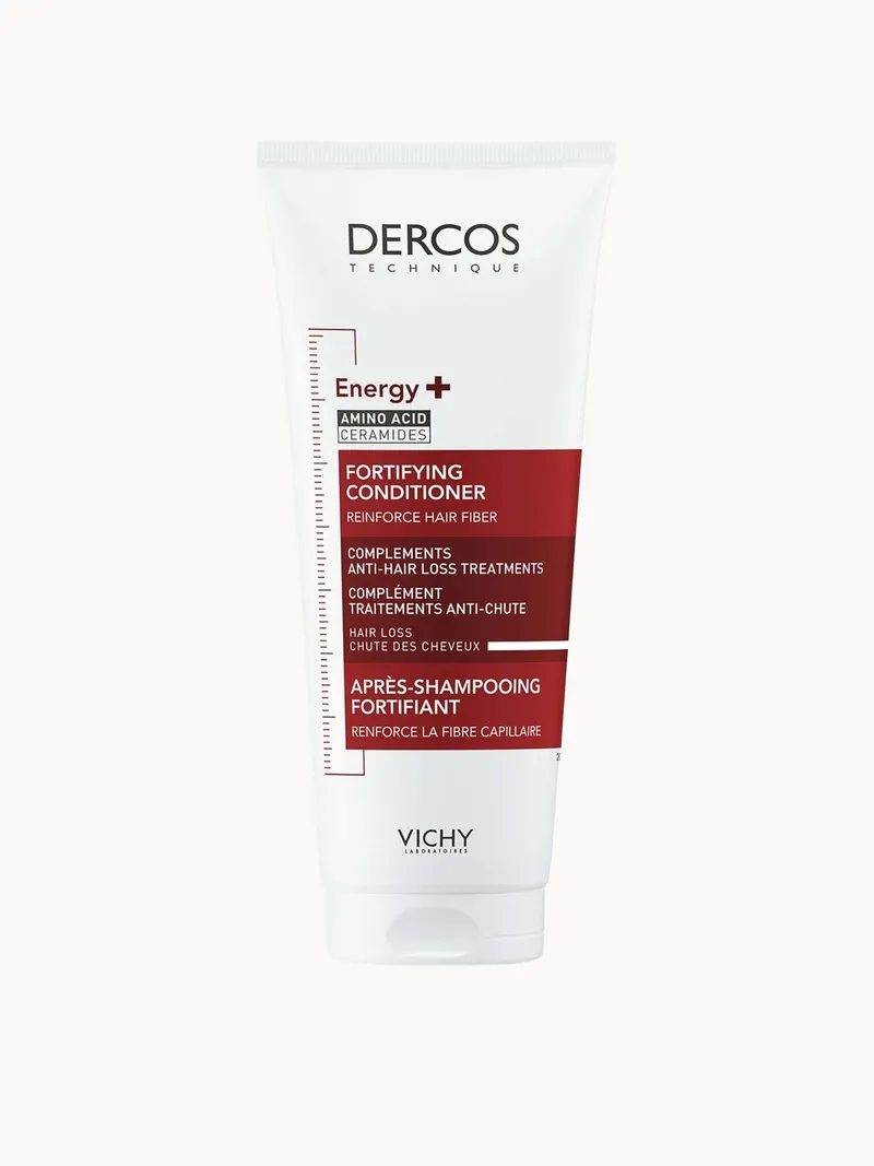 Vichy Dercos Energy+ Fortifying Amino Acid & Ceramide Conditioner for Hair Loss & Thinning Due to Breakage 200ml