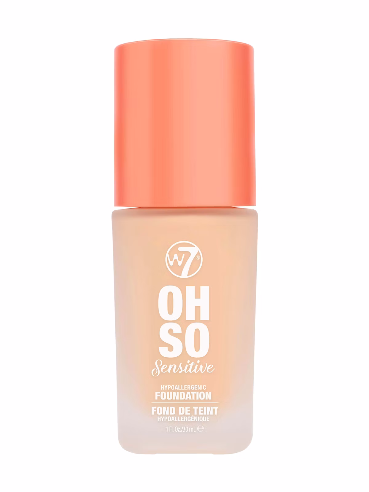 W7 Oh So Sensitive Foundation Fresh Beige 30 ml