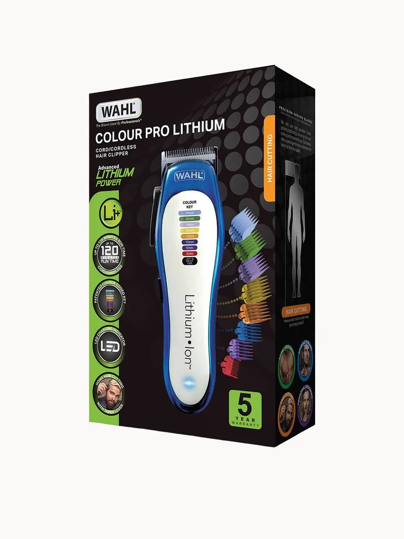 Wahl Clipper Kit Lithium Colour Pro