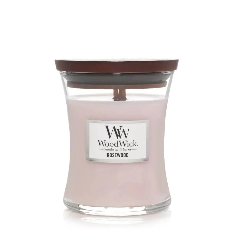 WoodWick - Rosewood Medium Scented Jar Candle