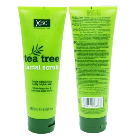 XBC Tea Tree Facial Scrub - 250ml