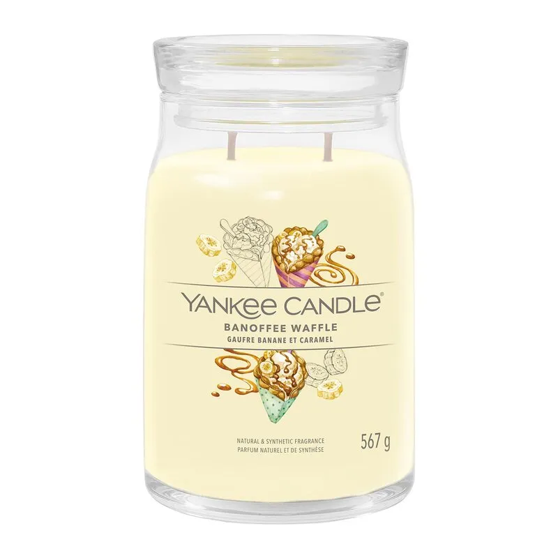Yankee Candle - Signature Large Jar Banoffee Waffle