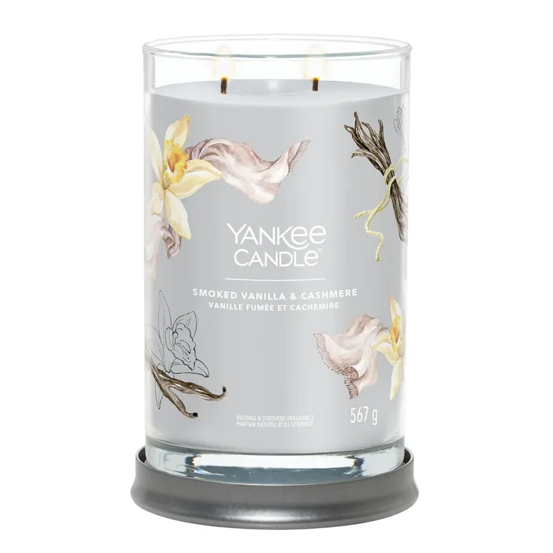 Yankee Candle - Smoked Vanilla & Cashmere Tumbler (567g)