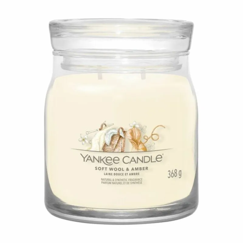 Yankee Candle - Soft Wool & Amber (368g)