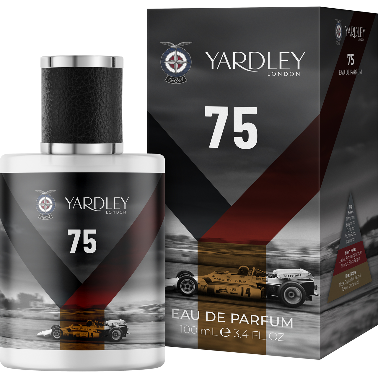 Yardley 75 British Racing Motors Eau de Parfum 100ml