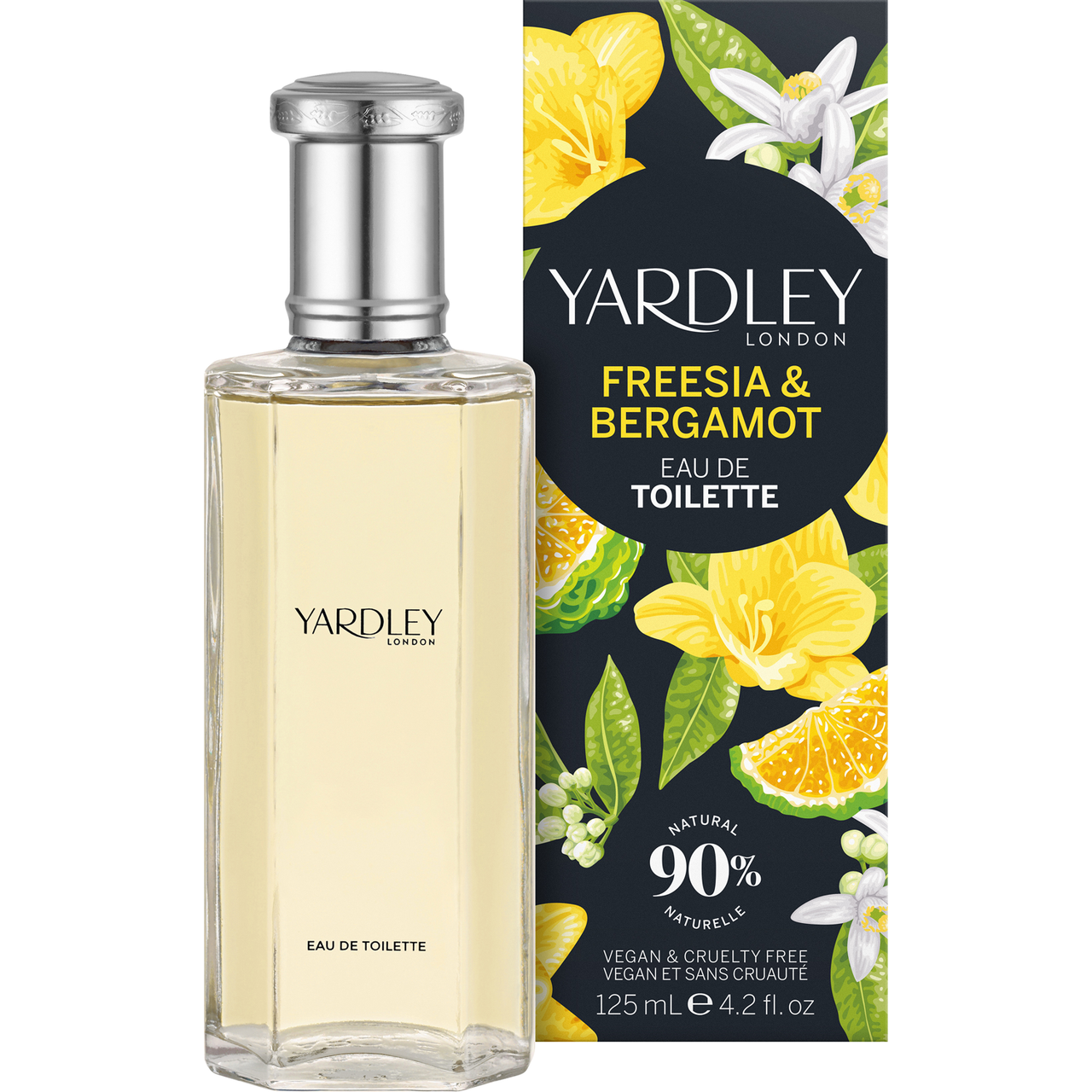 Yardley Freesia & Bergamot Eau de Toilette 125ml