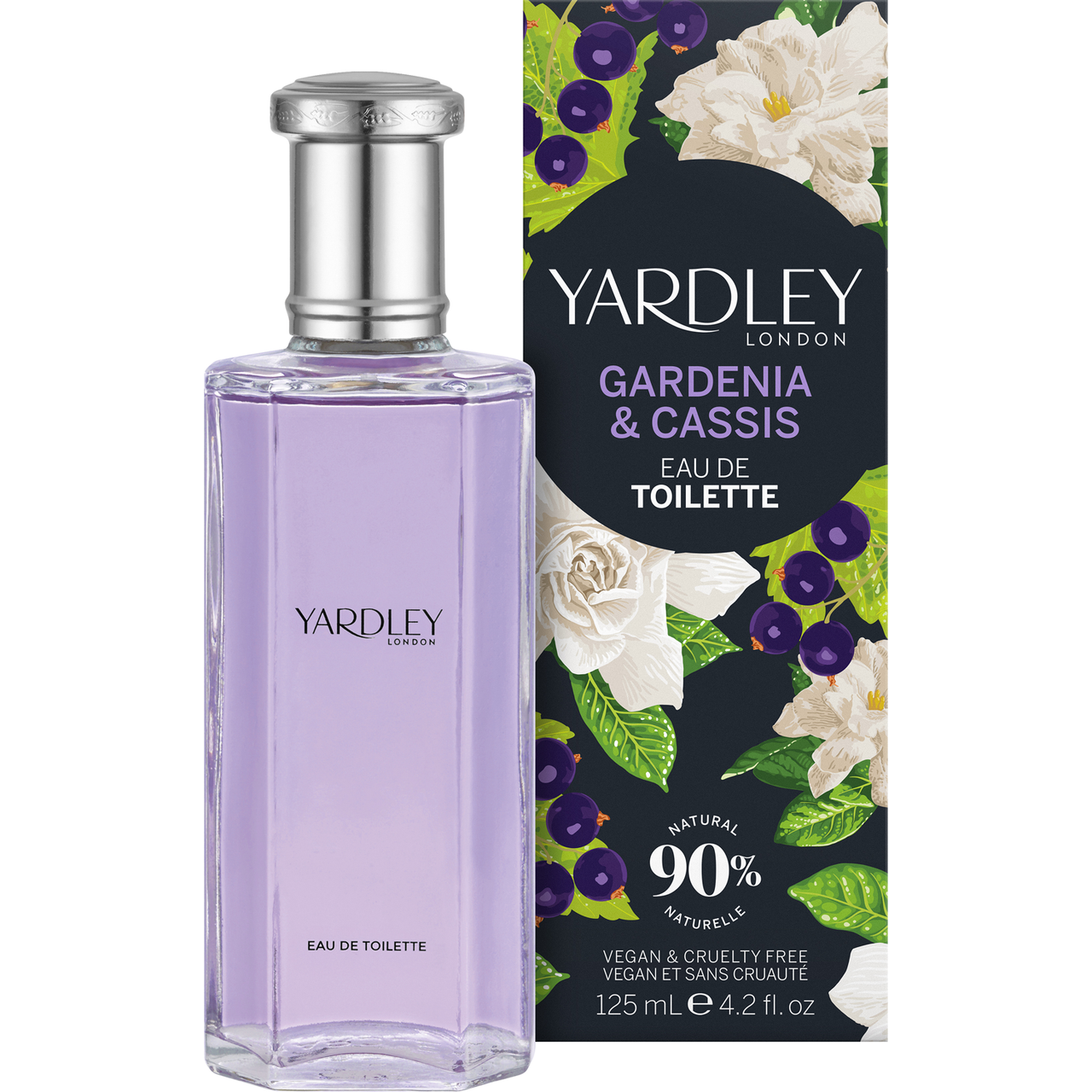 Yardley Gardenia & Cassis Eau de Toilette 125ml